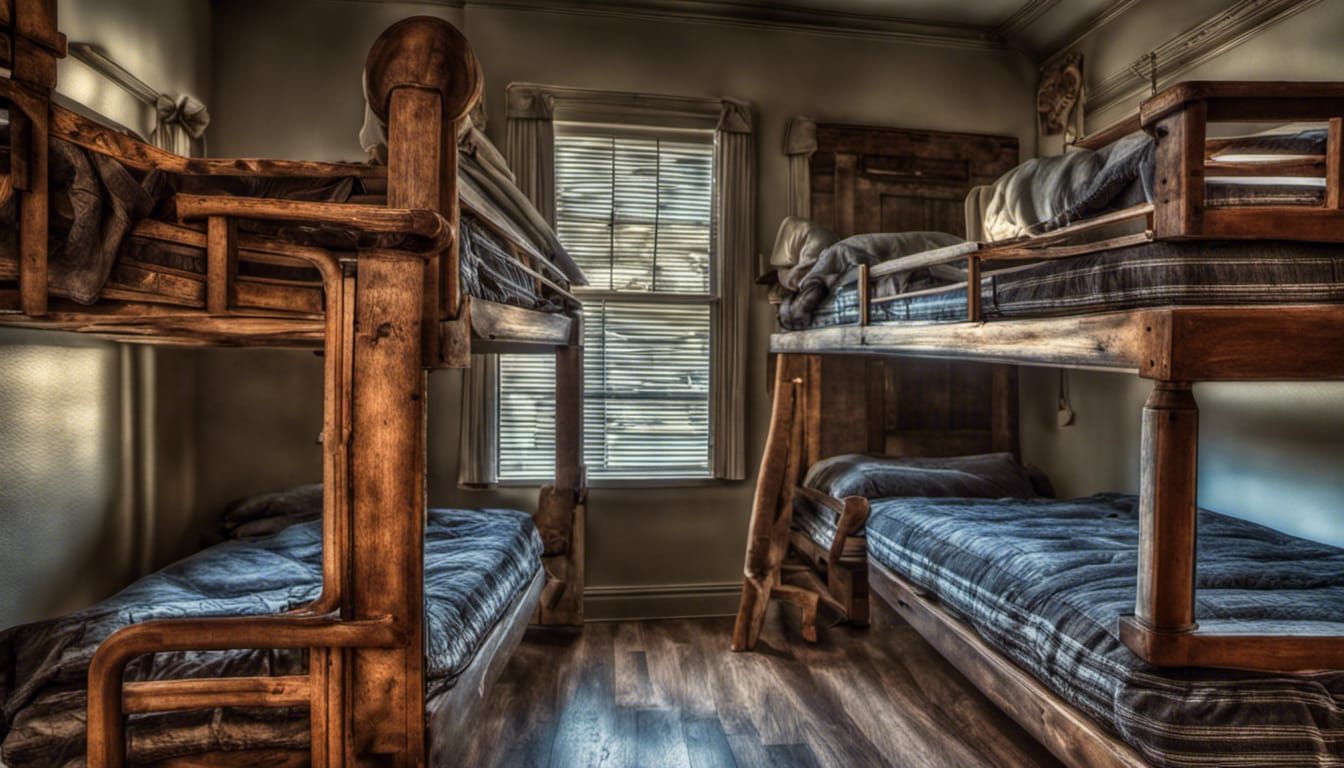 Hyperrealistic Bunk Beds in High Definition