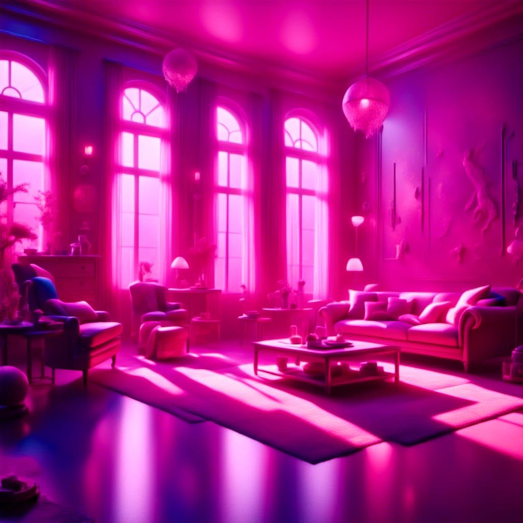 Surreal Somnambulism Dreamscape with 80s Supermodel Elements