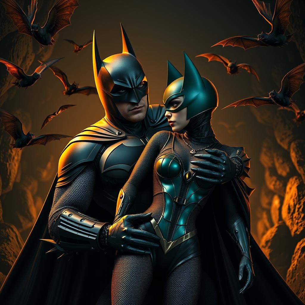 Batman Groping CatWoman