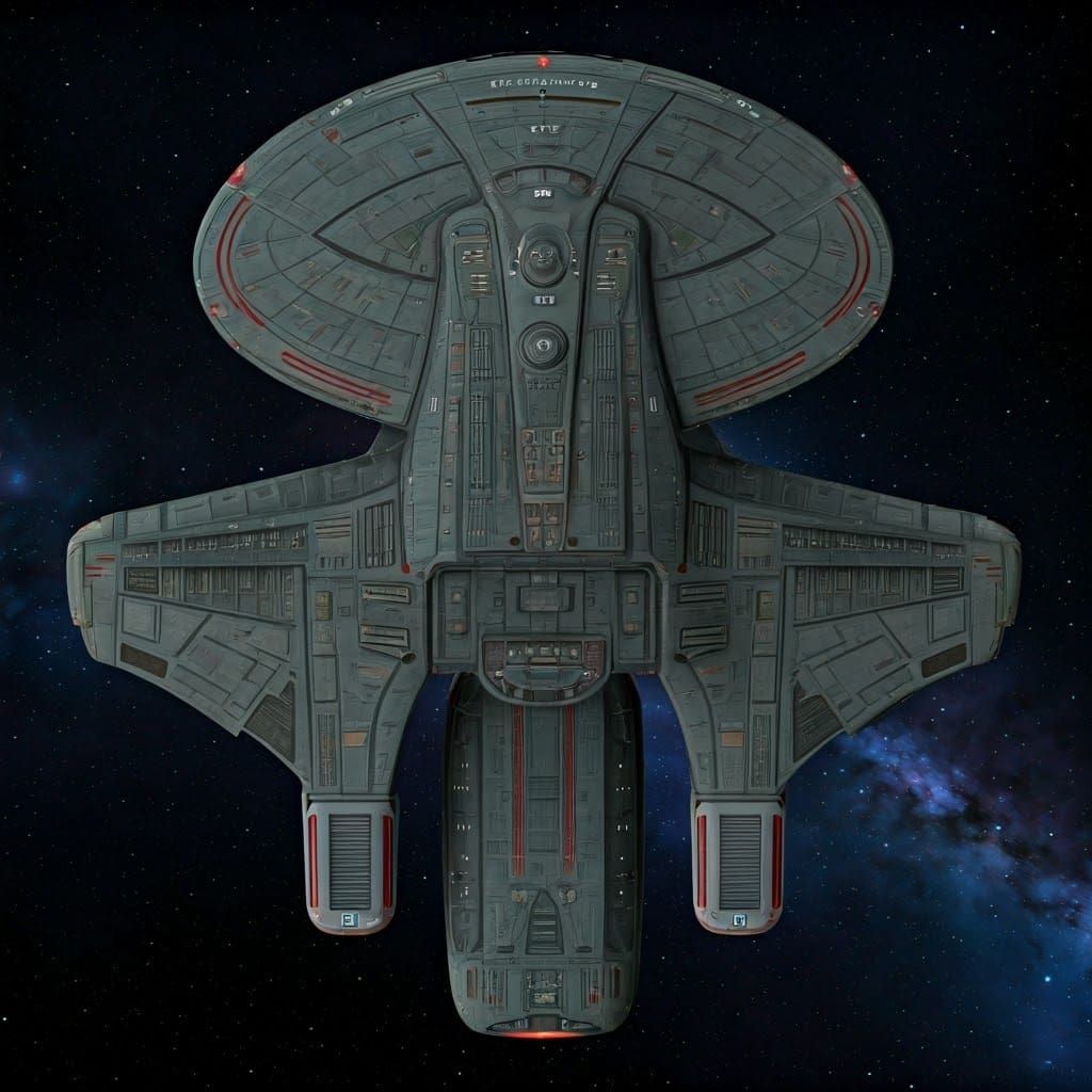 Realistic Futuristic Starship Design