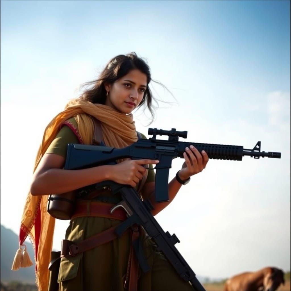 Young Pakistani Combatant in a New Identity