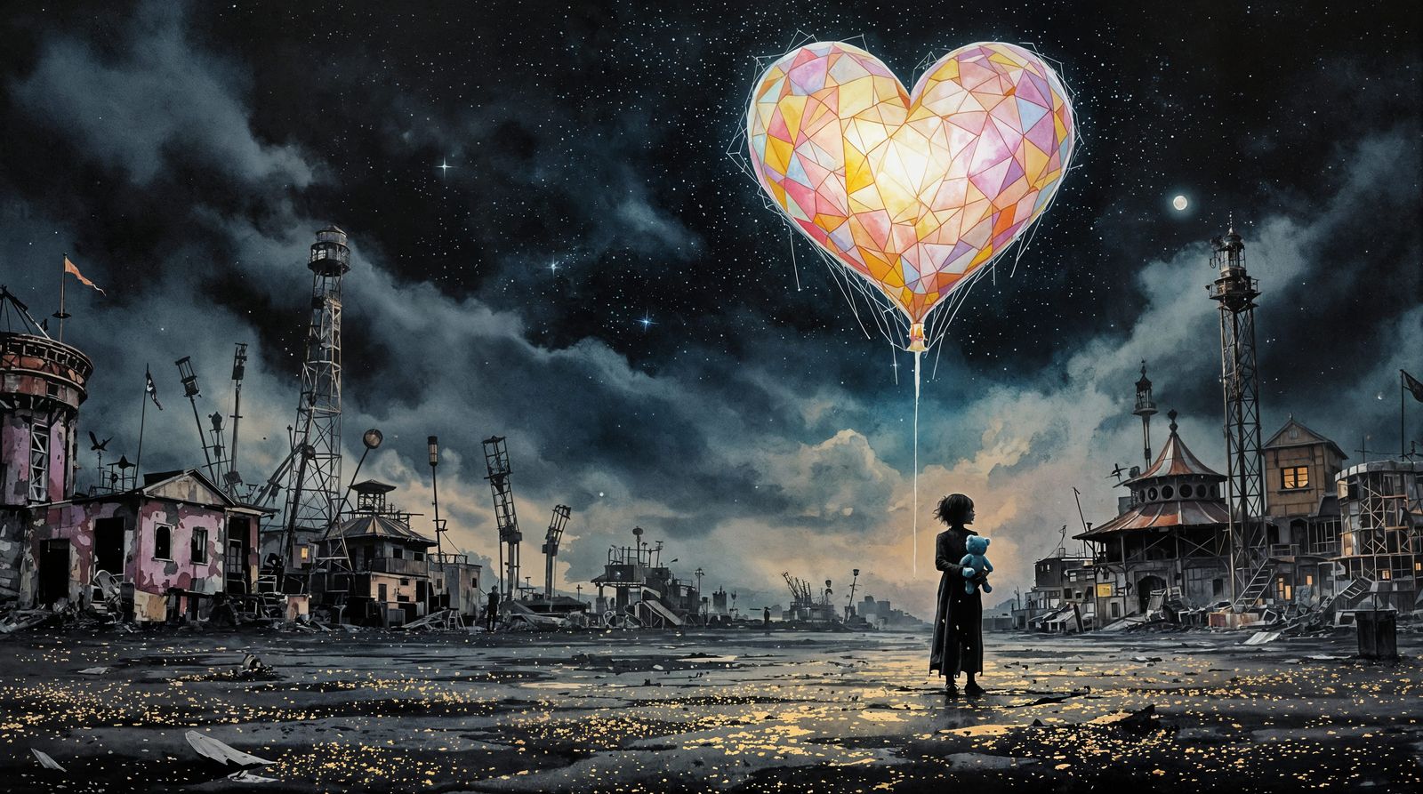 Whispers of a Forgotten Carnival at Dusk