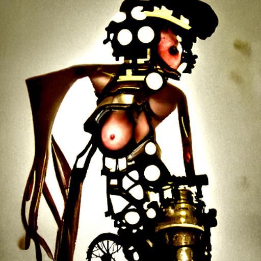 Steampunk Cyborg Engine Integration