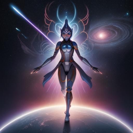 Ahsoka Tano as Herald in Anime Style