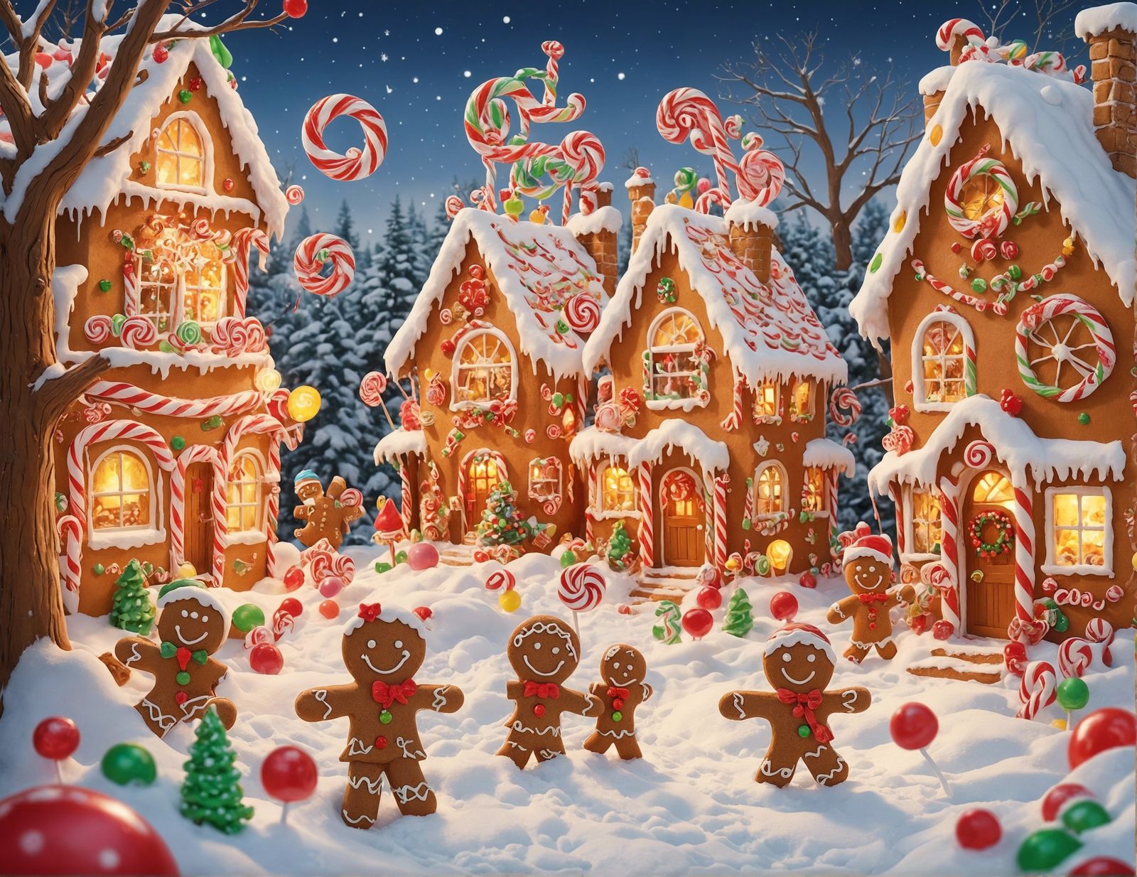 Enchanting Candy Wonderland of Sweet Surprises