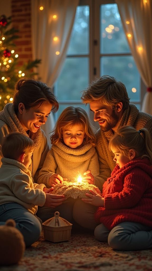 Heartwarming Family Christmas Memories in Sentimental Realis...