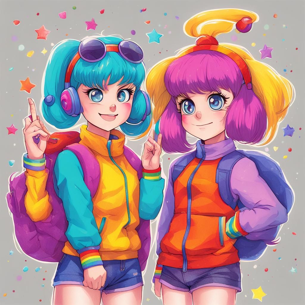 Bulma and Chi-Chi Cosplay Mashup