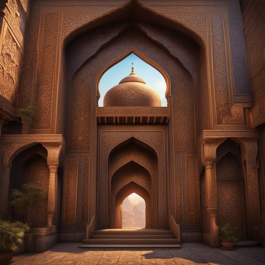 Shahi Qillah Lahore: Detailed Matte Painting