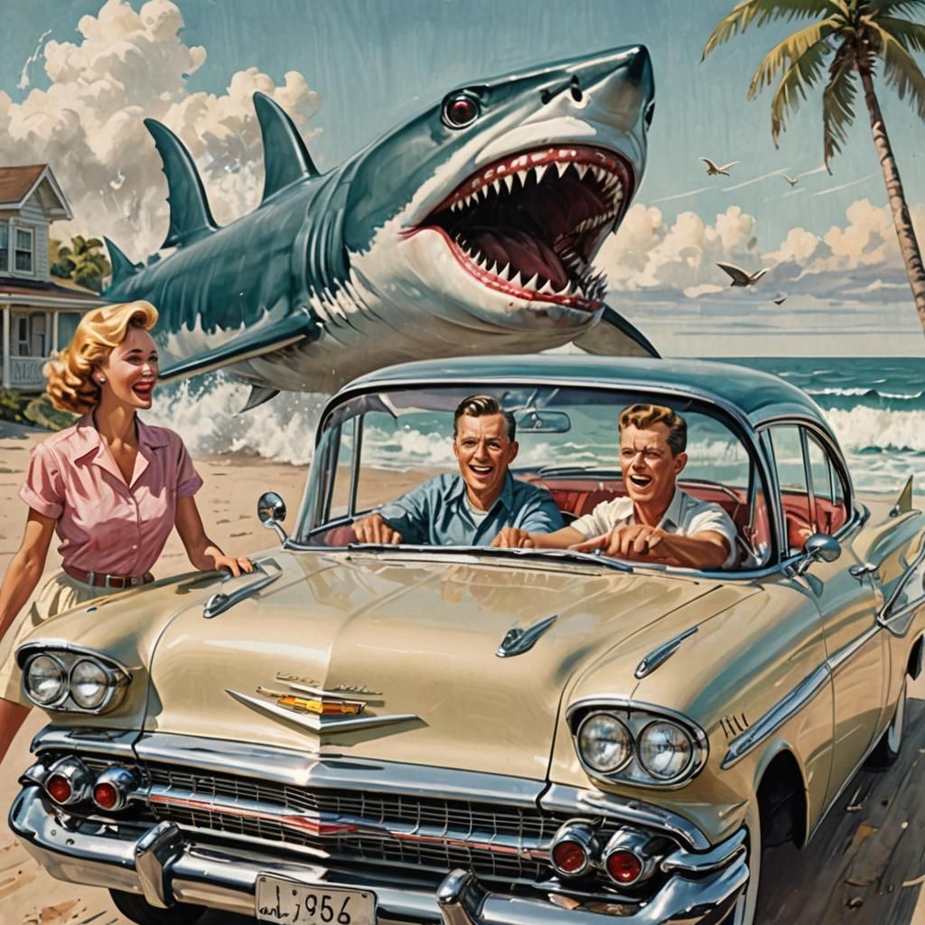 "Hi Ya Boss, Hi Chuck! I have a little surprise for you two ...