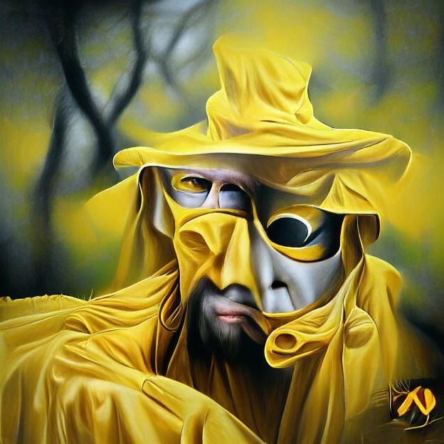 The King in Yellow: Cosmic Horror Portrait