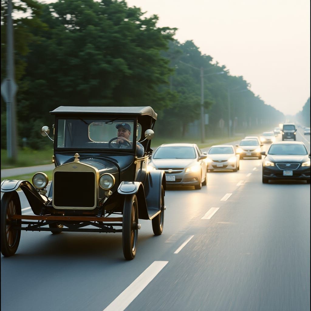Ford Model T Races into the Future