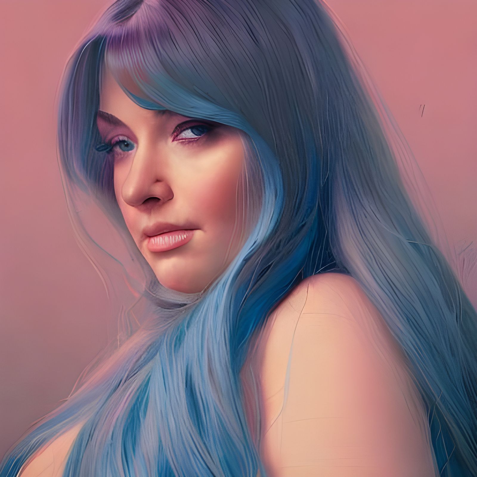 AI-Generated Portrait Studies