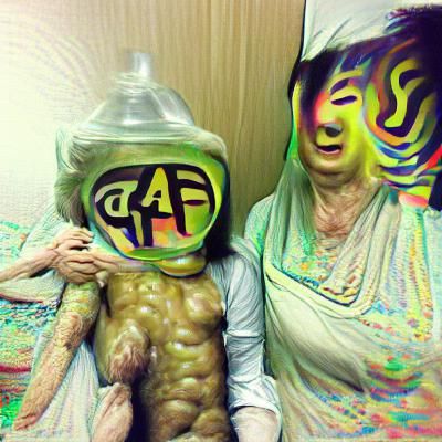 Abstract Surreal Image: Distorted Perception