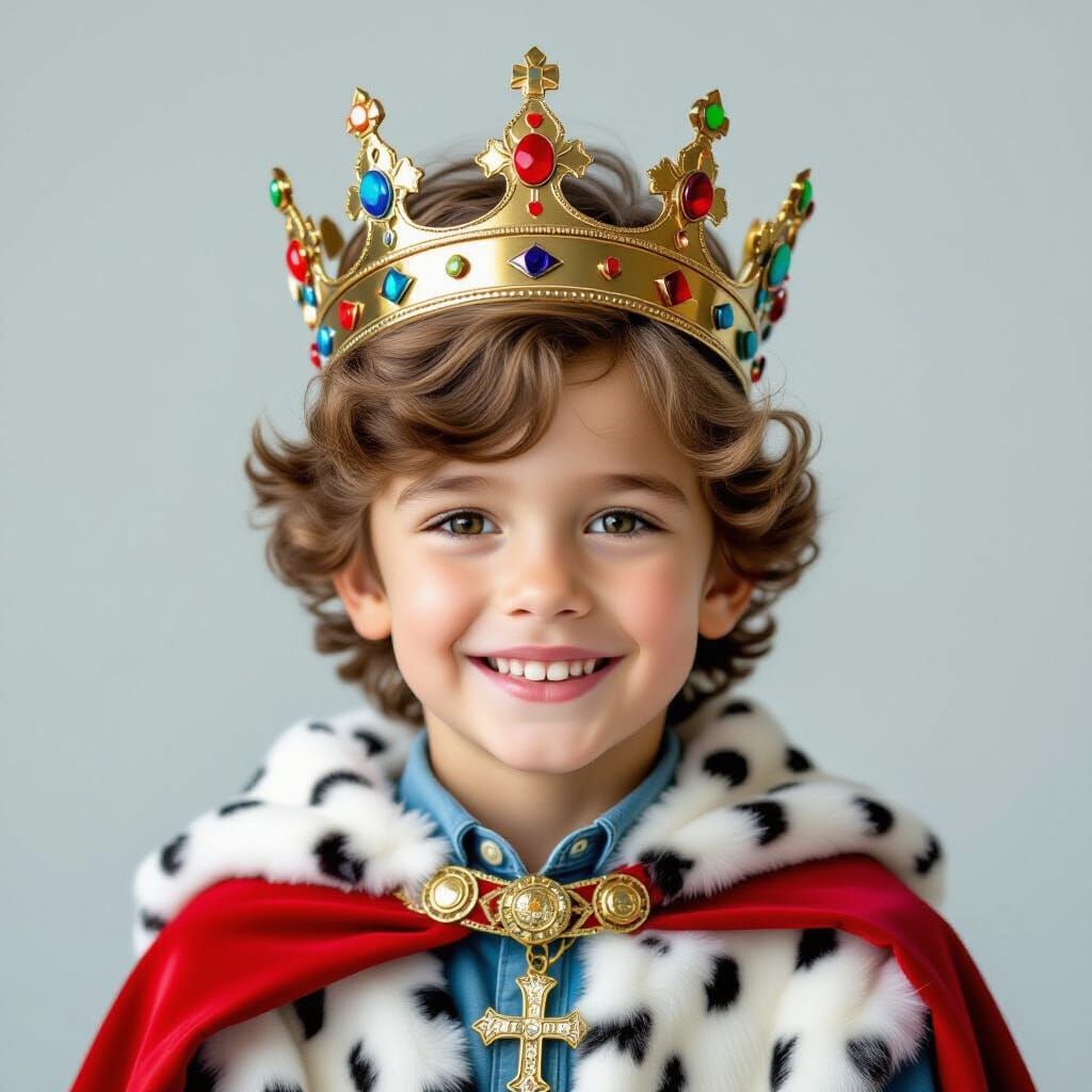 Young King Ascends Throne