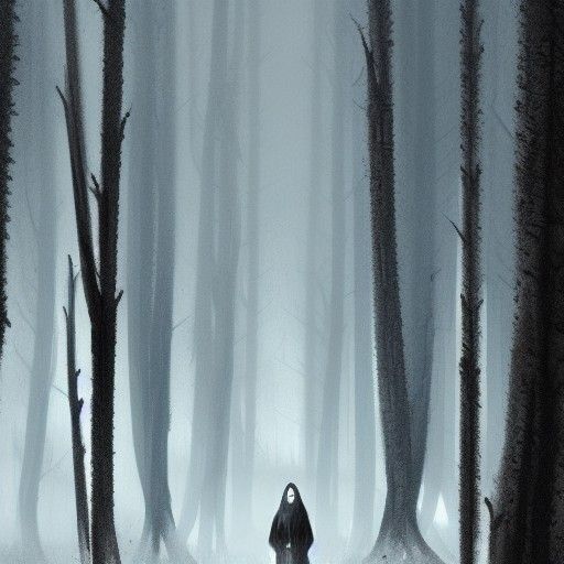 Black Metal Band Poses in Sinister Frozen Landscape