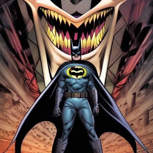 The Batman Who Laughs: Comic Book Art