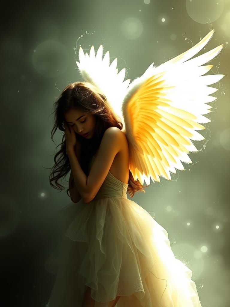 Angel's Embrace: A Heavenly Encounter