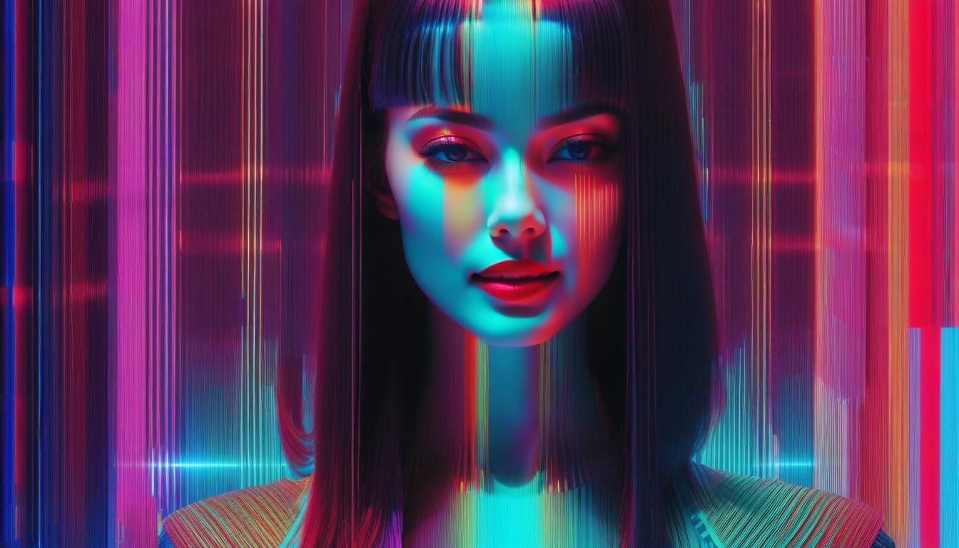 Glitch-Art Portrait