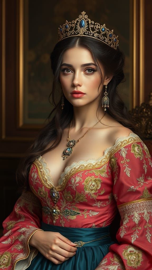 Elegant Woman Portrait