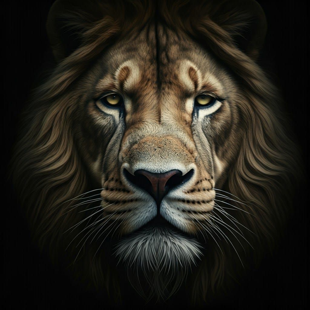 Evocative Depiction of Inner Turmoil and Hidden Demons