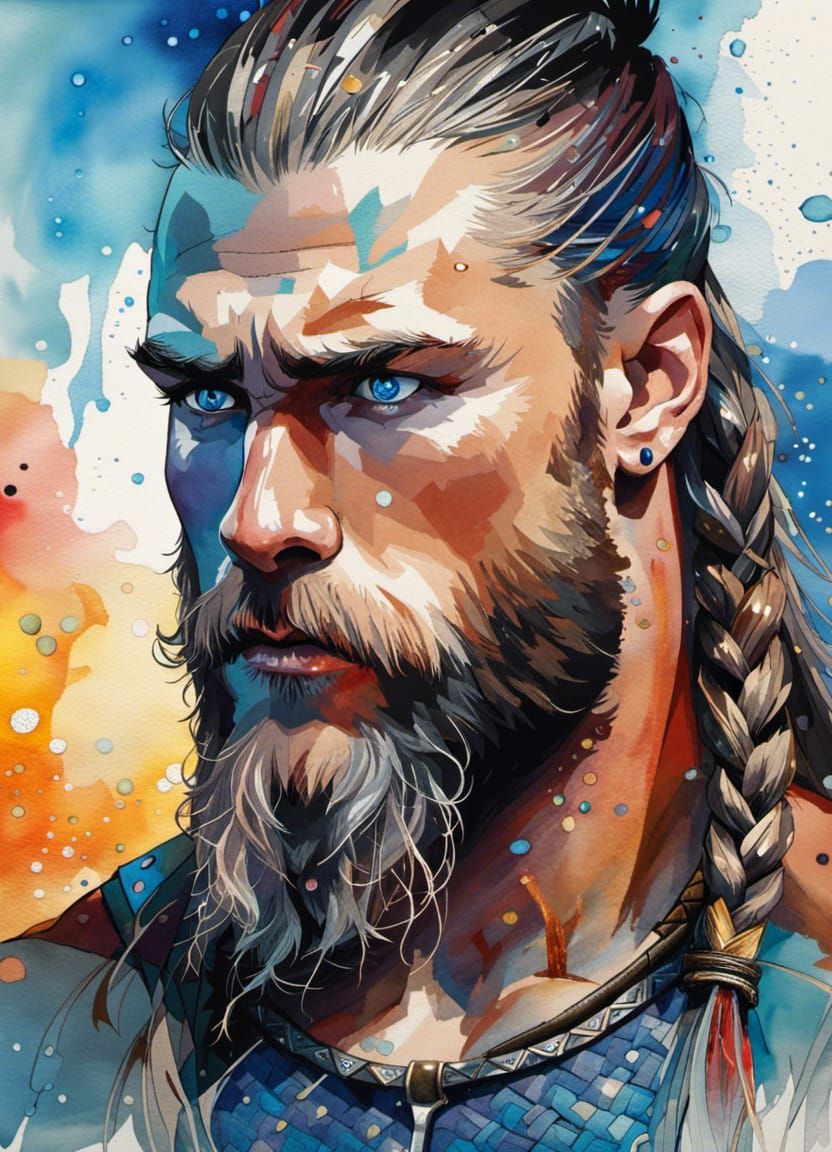 Viking. Staring at eternity