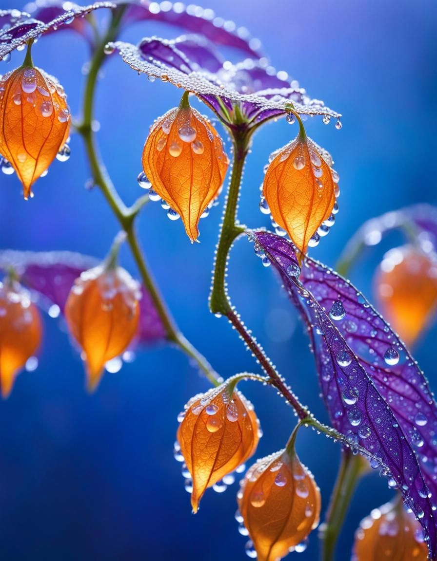 Dew drops