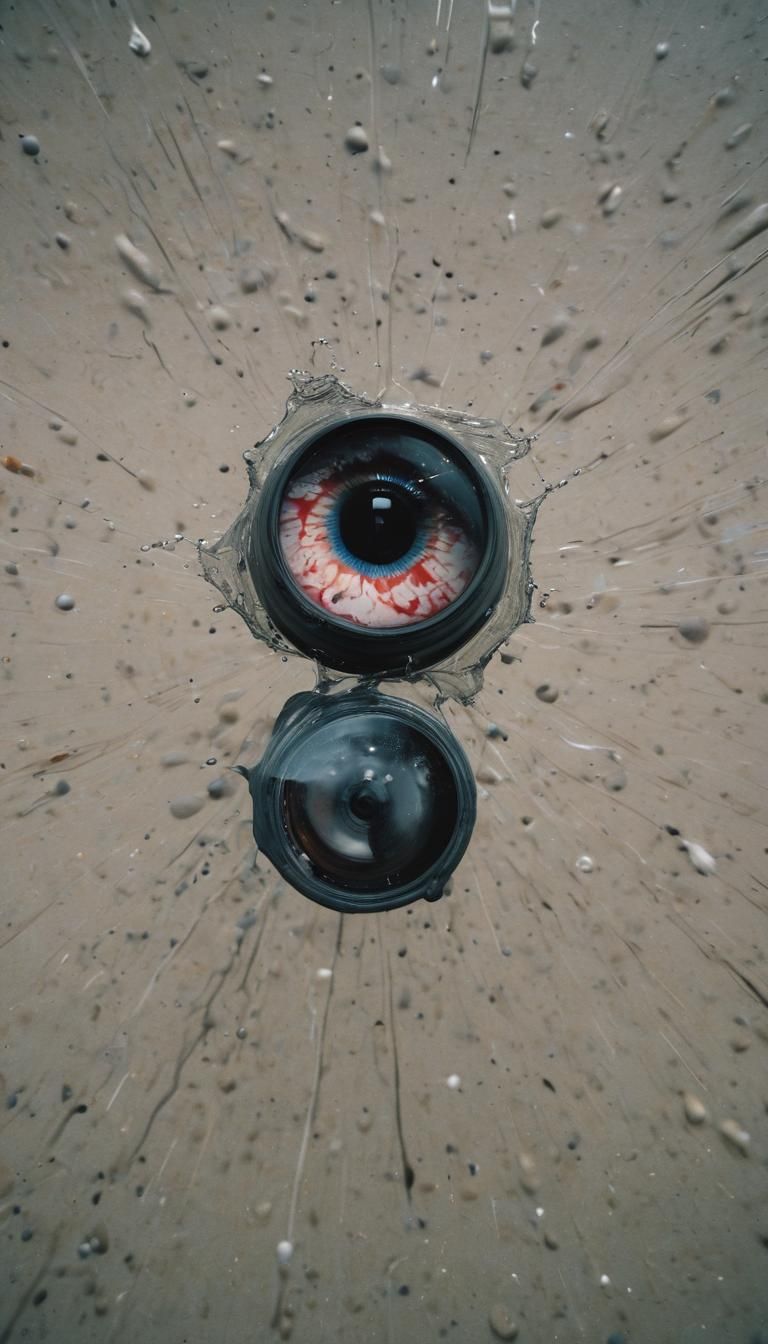 Ominous Artwork in Shin Hanga Splash Art Style