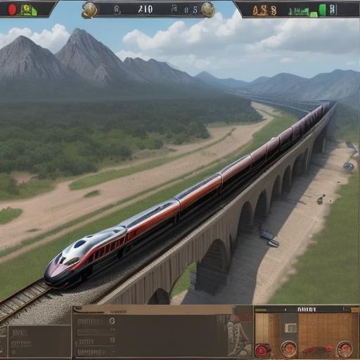 High Speed Train in Railroad Tycoon 3