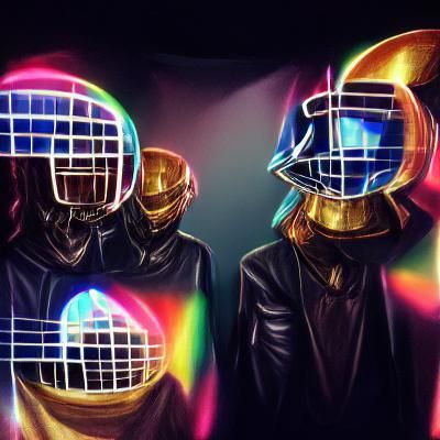 Daft Punk AI Image Generation