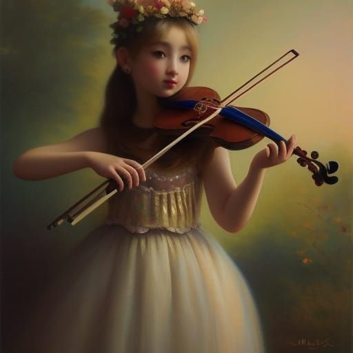 Girl With A  Violin 🎻 pt3