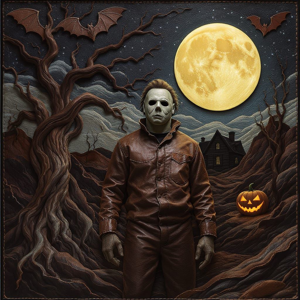 Leather Nightmare: Michael Myers in Stitched Horror