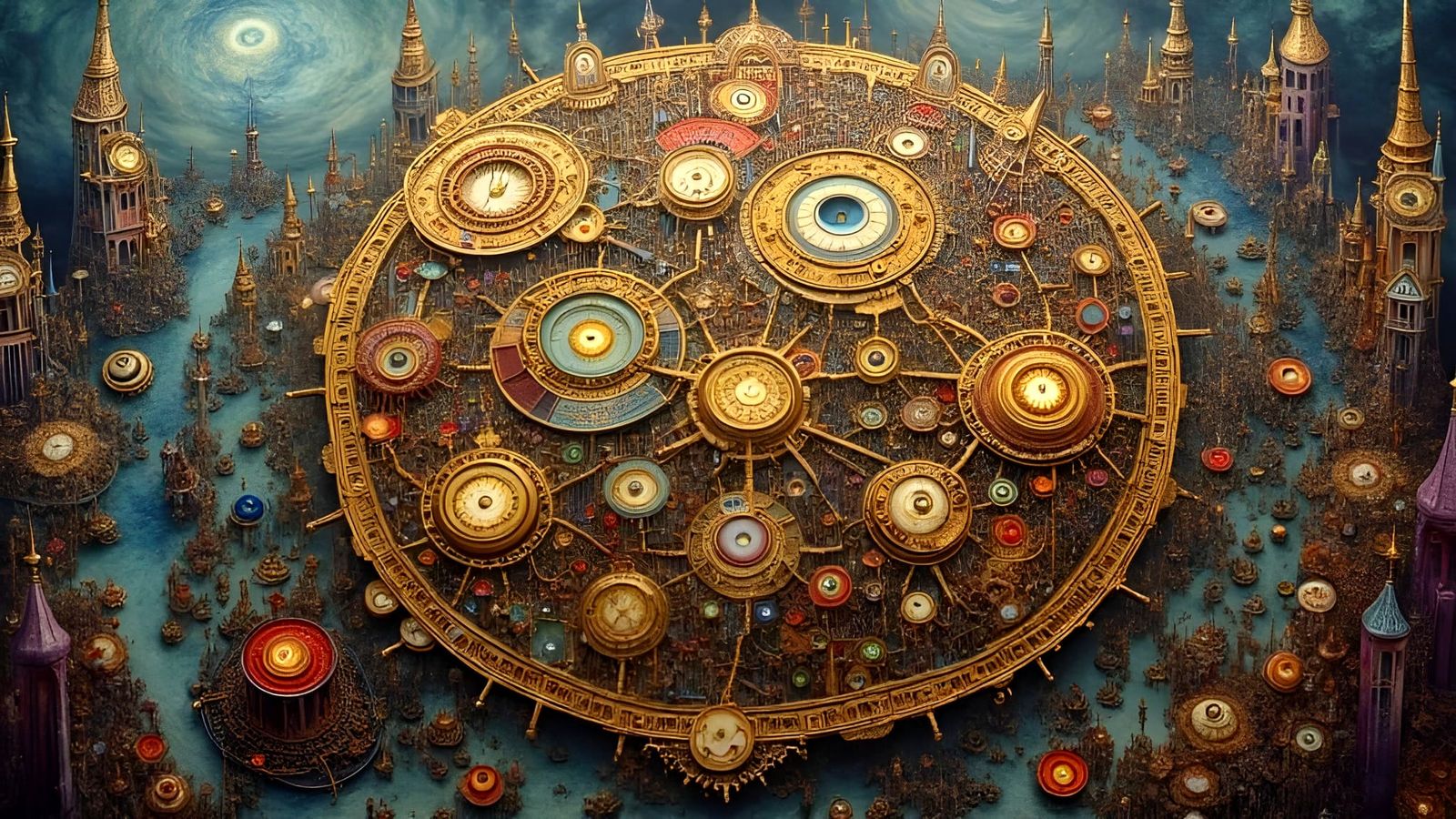 The Eternal Tick of the City Clock