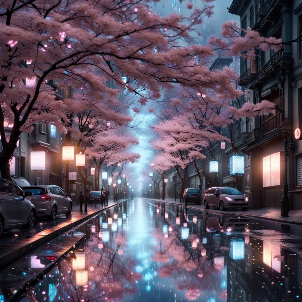 Endless Sakura street