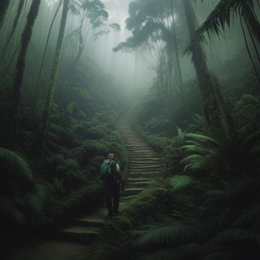 Epic Hikers Discover Lush Rainforest of Tenorio Volcano Park...