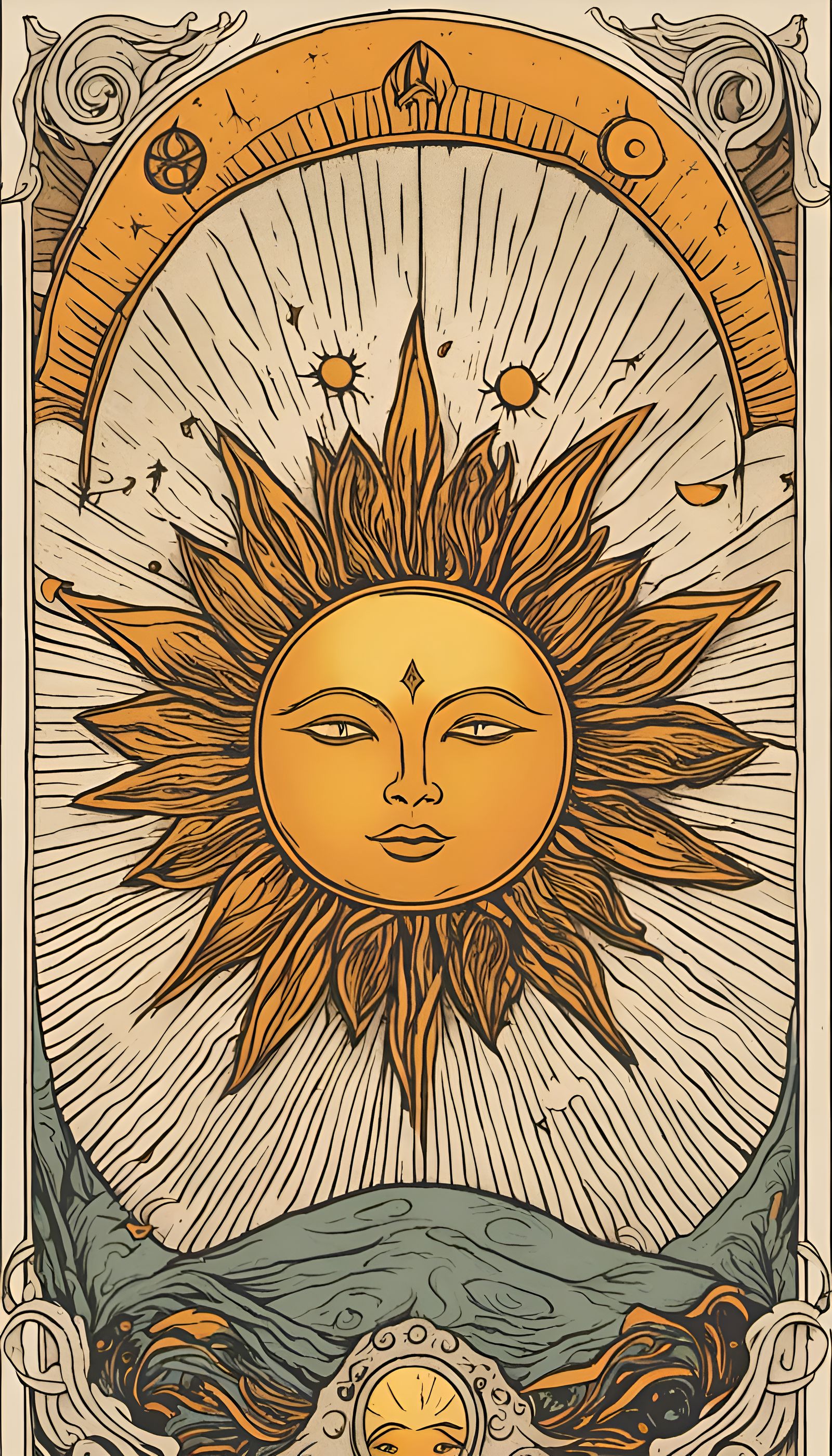 The Sun Card