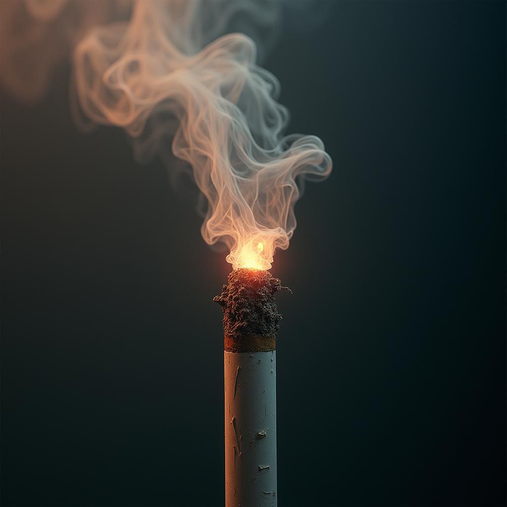 Divine Cigarette: A Mystifying Still Life