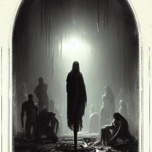 Gothic Horror Image of Remorse