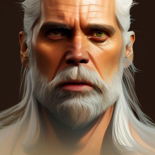 Jim Carrey as Witcher: 3D Portrait in Unreal Engine