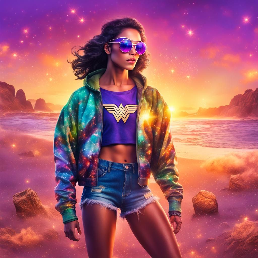 Wonder Woman Spa Day at Sunset