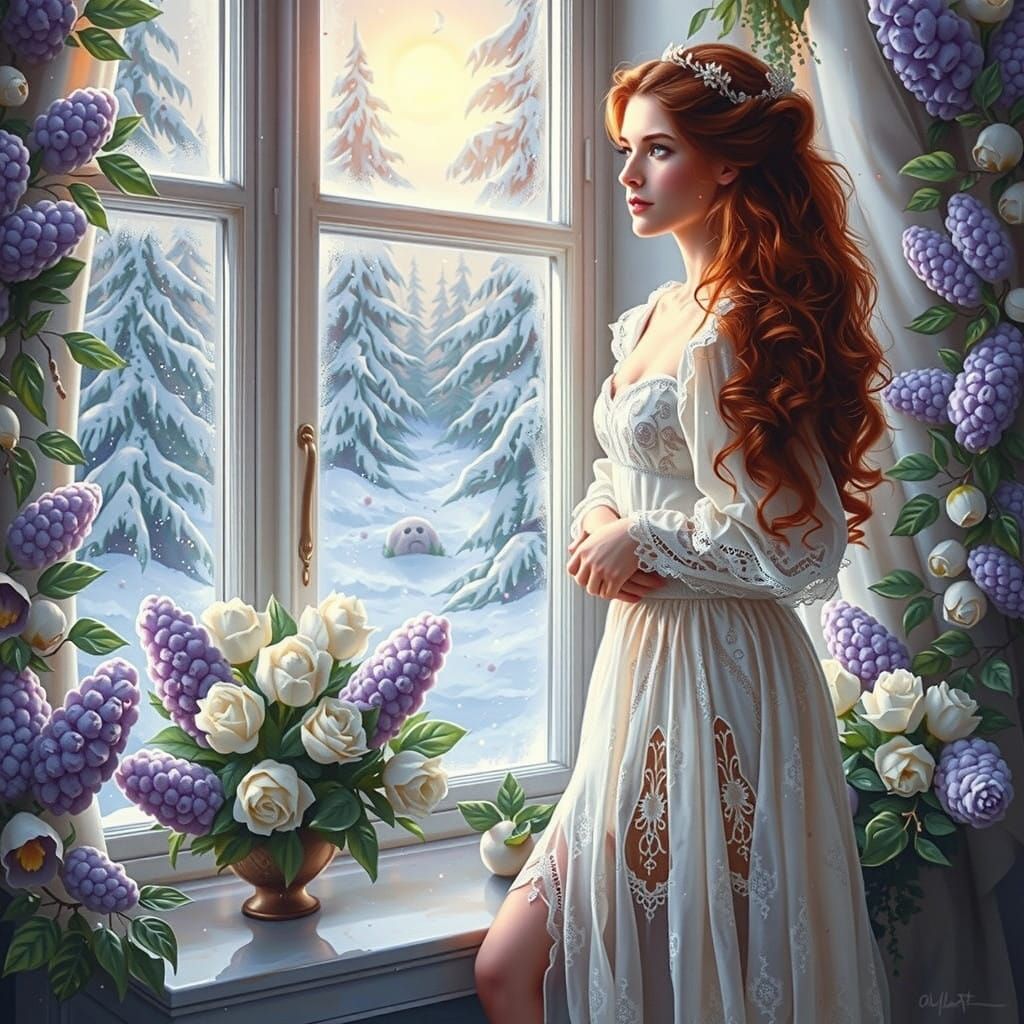 Ethereal Beauty in Golden Light