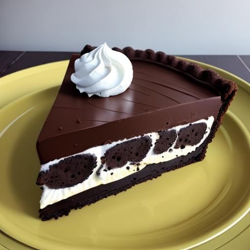 Decadent Three-Layer Chocolate Pie with Oreo Crumb Crust