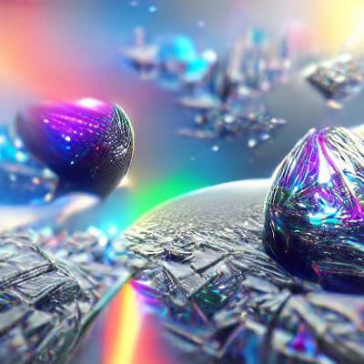 Iridescent Galactic Fantasy in 8K 3D