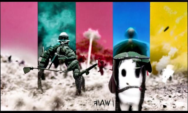 Simple War Concept Image