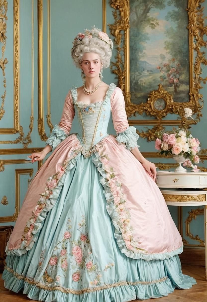 Collection "robe à la française"