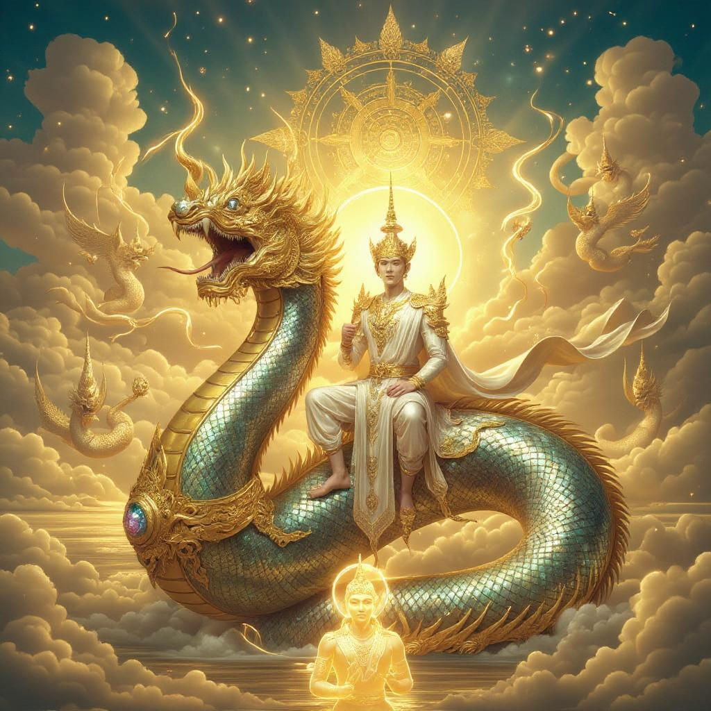 Thai Dragon Prince Wallpaper: Year of the Dragon