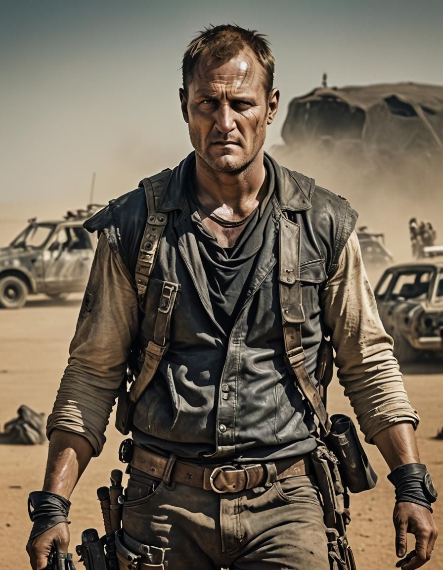 Woody Harrelson as 'Mad Max'
