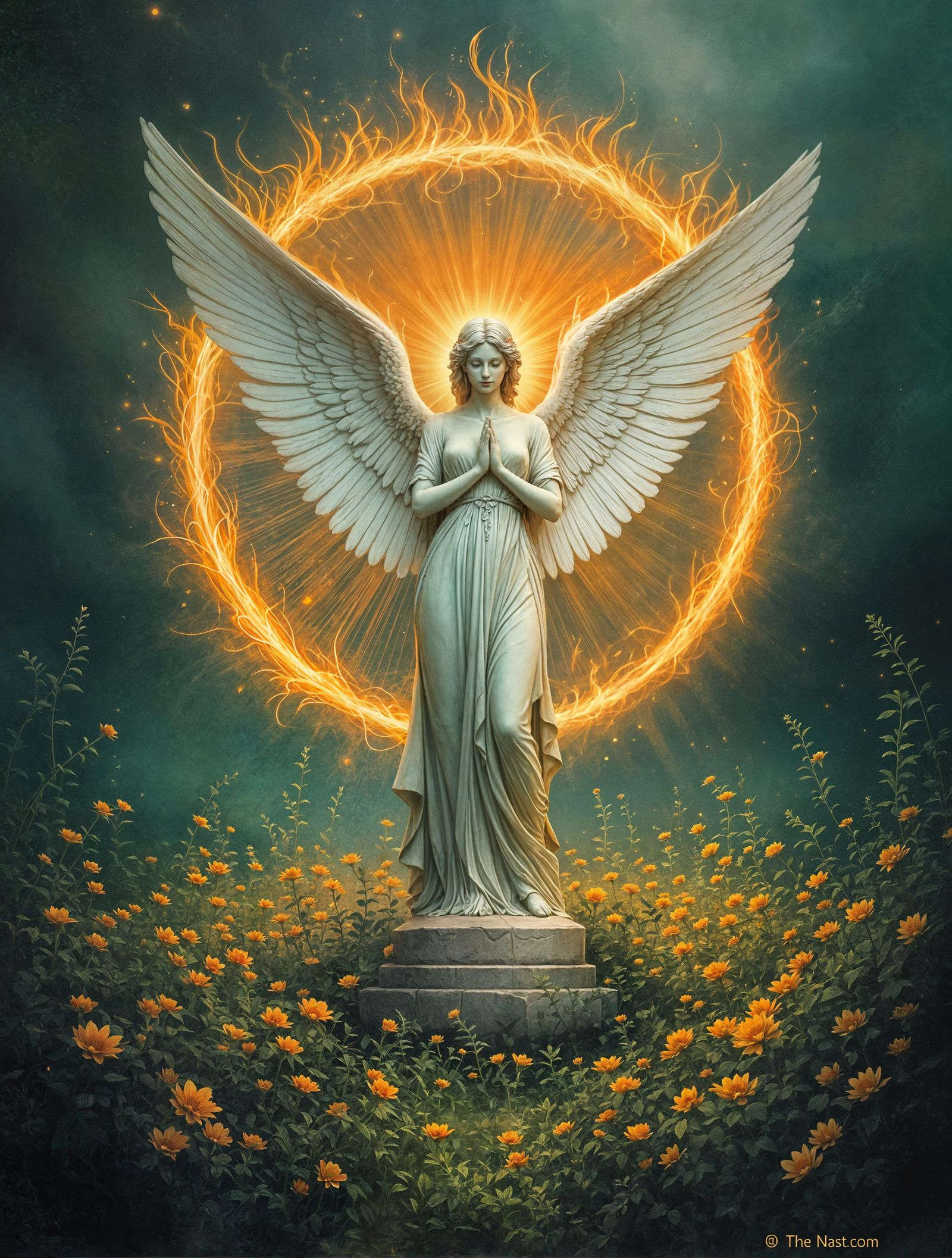 Sacred Garden Seraph in Blazing Halo