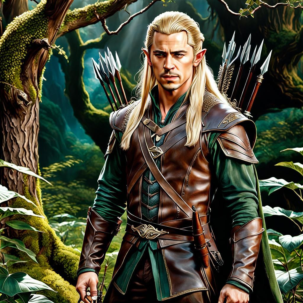 Austin Butler as Legolas