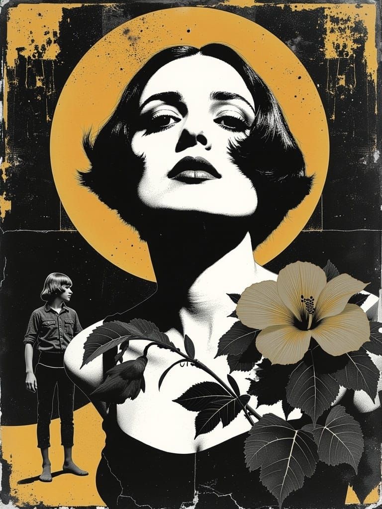 Gardenia Goddess in Art Deco Splendor