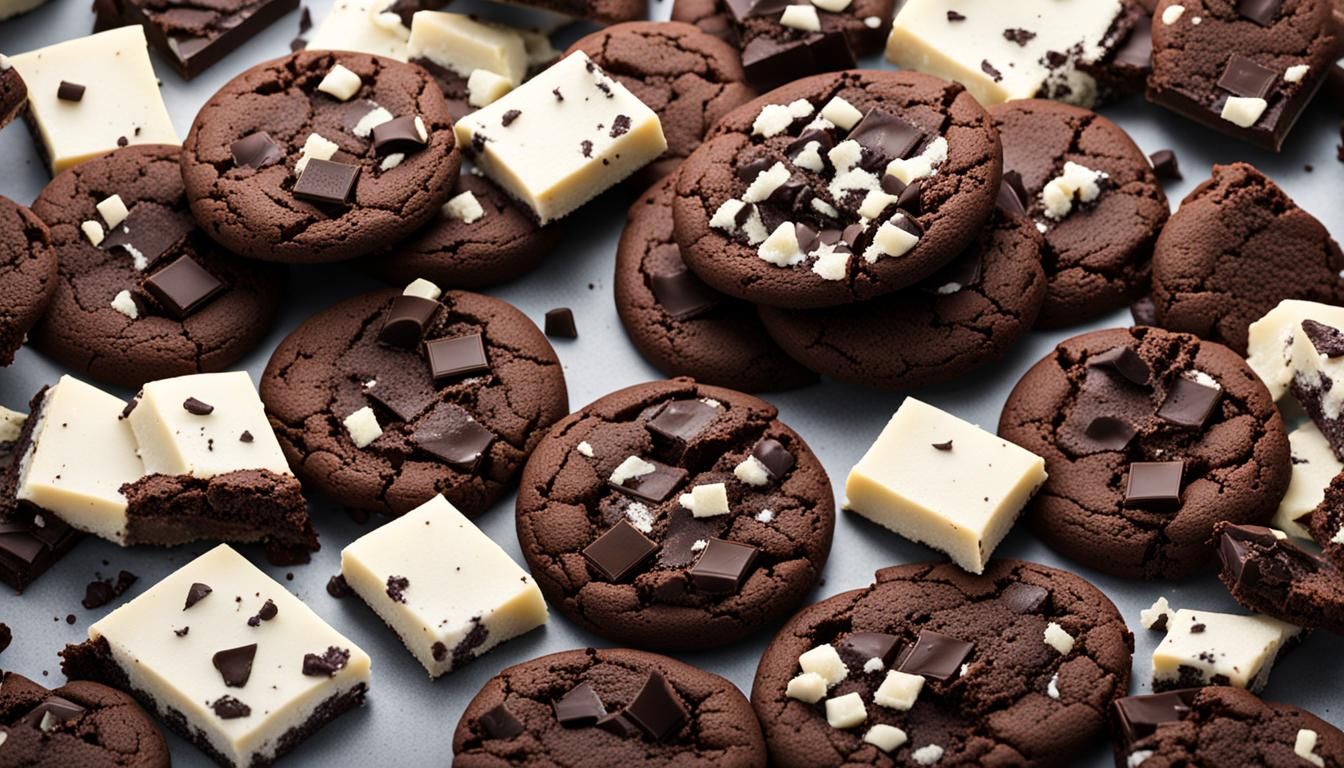 Chocolate Chunks, Cookies and Cream Still Life